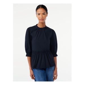 *NEW*Scoop Blouse Top